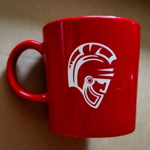 College (Football) Team, Red/White Mug, Chief/Spartan